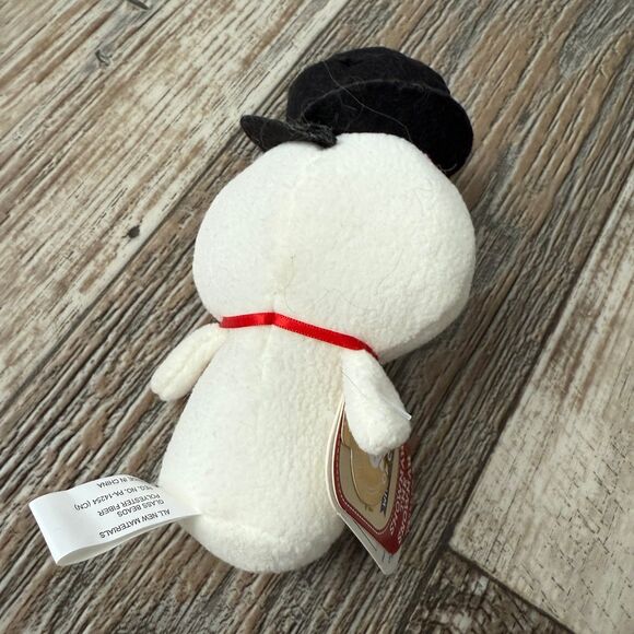 2023 Hallmark Itty Bittys 20th Anniversary Showman Snowman Sound Talking Plush - Picture 2 of 6